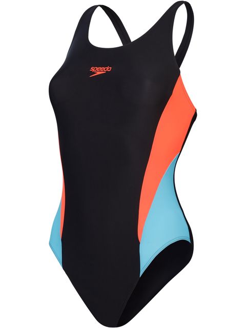 Speedo Colourblock 2.0 One Piece - Red/Blue