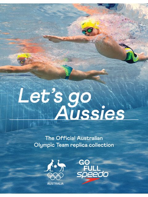 Speedo 5cm Briefs - Australia Olympic Replica