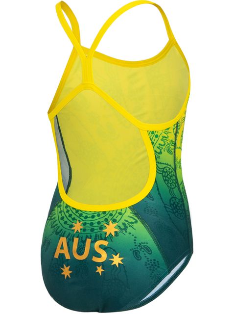 Speedo V-Back One Piece - Australia Olympic Replica
