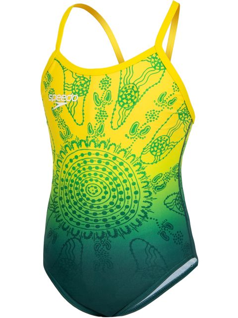 Speedo V-Back One Piece - Australia Olympic Replica