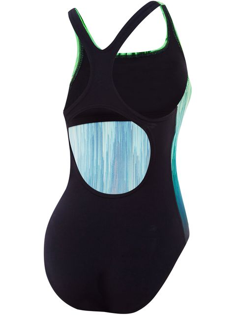 Speedo Medalist One Piece - Blue/Green