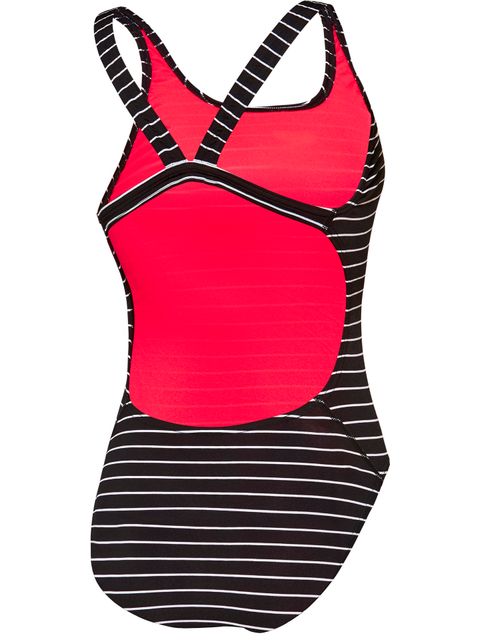 Speedo  Leaderback One Piece - Limitless Black/White