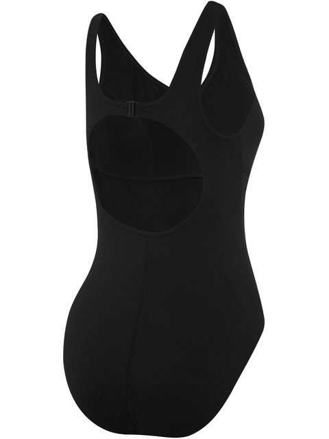 Speedo Contour Clipback One Piece - Black