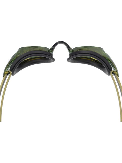 Speedo Vanquisher 3.0 Goggles - Gold Mirror/Black/Emerald