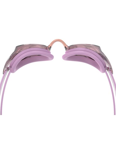 Speedo Womens Vanquisher 3.0 Goggles - Silver Mirror/Peony Pink/Vermillion