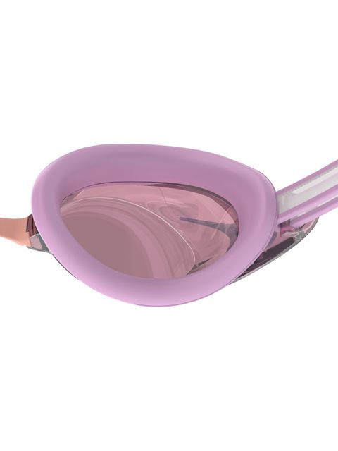Speedo Womens Vanquisher 3.0 Goggles - Silver Mirror/Peony Pink/Vermillion
