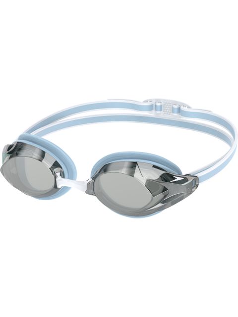 Speedo Womens Vanquisher 3.0 Goggles - Silver Mirror/Hawaiian Sky/Grey