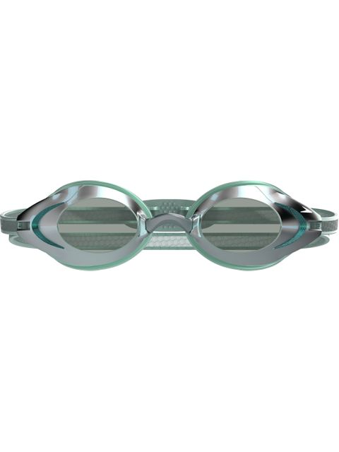 Speedo Vanquisher 3.0 LTD Goggles - Matte Mirror/Storm Grey/Emerald