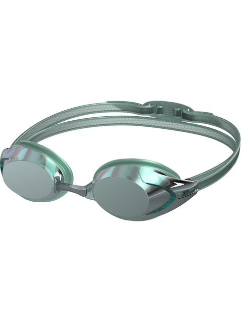 Speedo Vanquisher 3.0 LTD Goggles - Matte Mirror/Storm Grey/Emerald