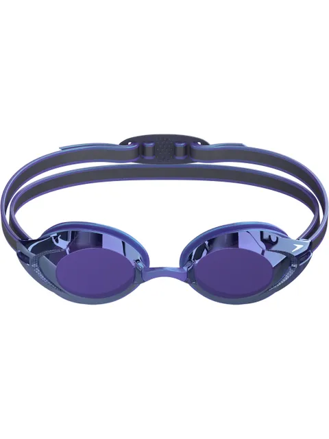 Speedo Vanquisher 2.0 Mirrored Limited Edition Goggles - Iridescent Midnight Purple Mirror/Grey/Silver