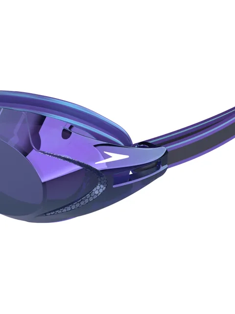 Speedo Vanquisher 2.0 Mirrored Limited Edition Goggles - Iridescent Midnight Purple Mirror/Grey/Silver