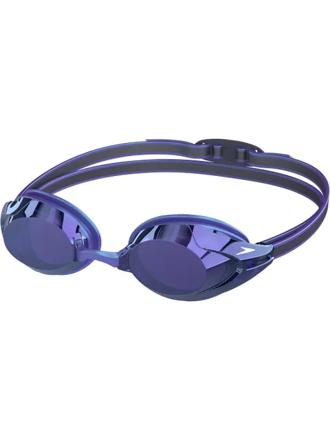 Speedo Vanquisher 2.0 Mirrored Limited Edition Goggles - Iridescent Midnight Purple Mirror/Grey/Silver