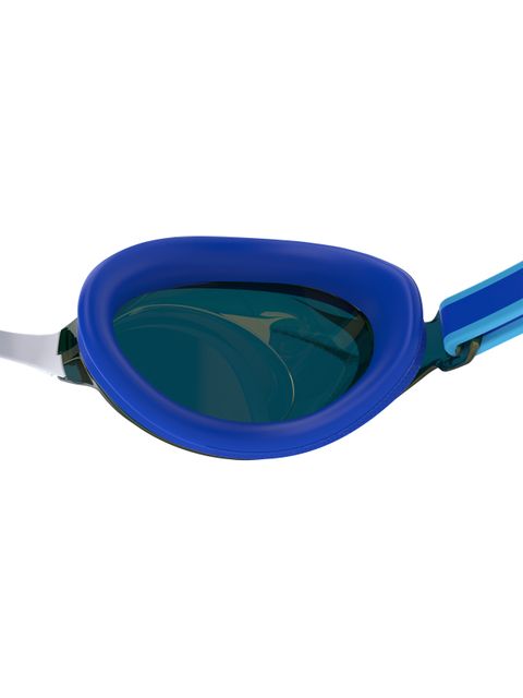 Speedo Vanquisher 3.0 Junior Goggles - Gold Mirror/Cobalt Pop/Cobalt