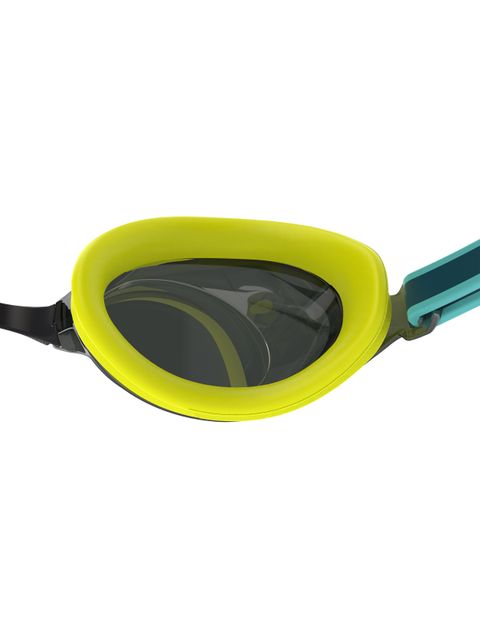 Speedo Vanquisher 3.0 Junior Goggles - Silver Mirror/Hyper Yellow/Smoke