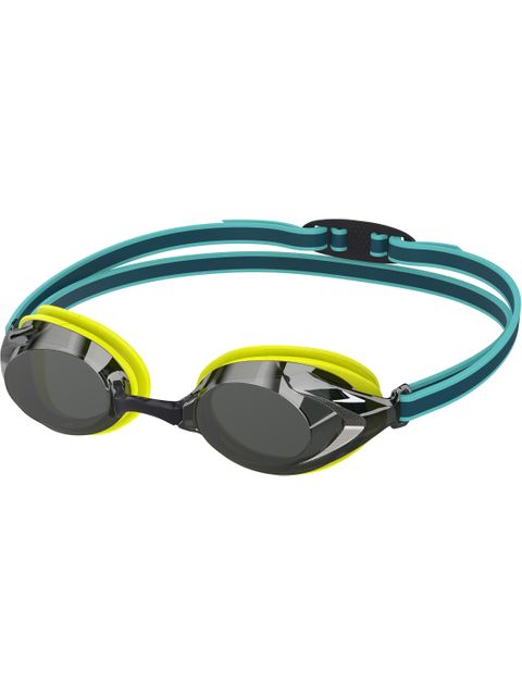 Speedo Vanquisher 3.0 Junior Goggles - Silver Mirror/Hyper Yellow/Smoke