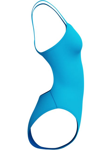 Speedo Solid V-Back 2.0 One Piece - Picton Blue