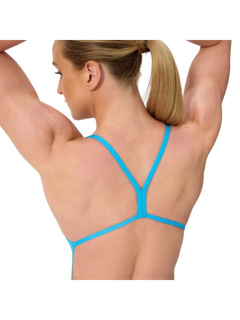 Speedo Solid V-Back 2.0 One Piece - Picton Blue