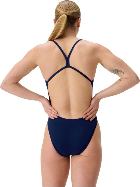 Speedo Solid V-Back 2.0 One Piece - Team Navy