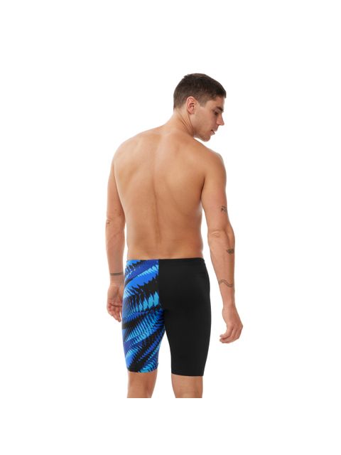 Speedo Allover V Cut Jammers - Razor Artic Glass/Cobalt Pop
