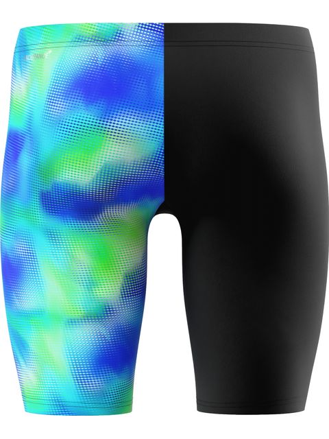 Speedo Placement V-Cut Jammers - Black/Light Blue