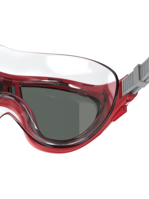 Speedo Biofuse 2.0 Junior Swim Mask - High Risk Red / Smoke