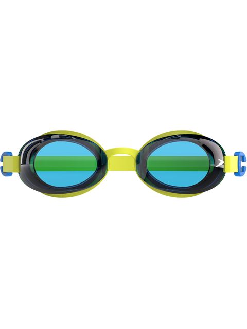 Speedo Jet Junior 2.0 Goggles - Tinted/Empire Yellow/Neon Blue
