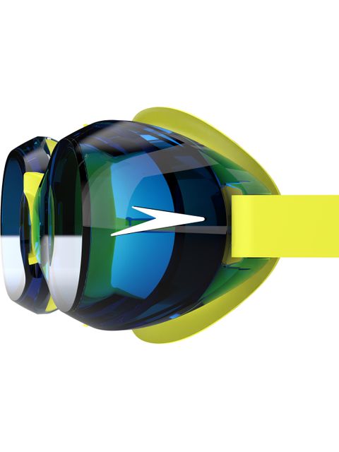 Speedo Jet Junior 2.0 Goggles - Tinted/Empire Yellow/Neon Blue