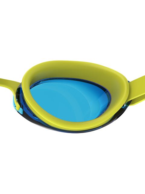Speedo Jet Junior 2.0 Goggles - Tinted/Empire Yellow/Neon Blue