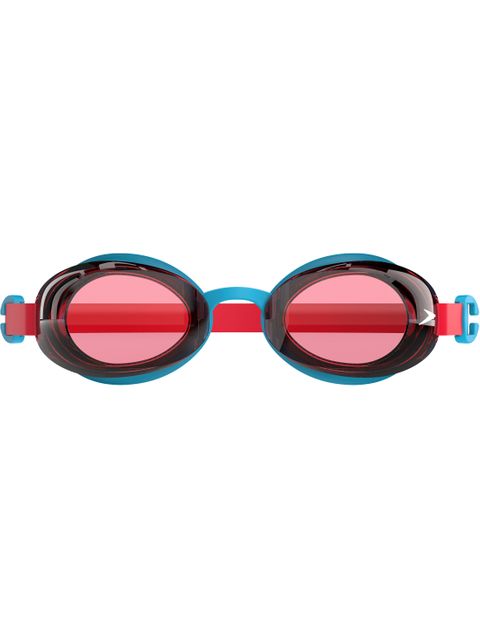 Speedo Jet Junior 2.0 Goggles - Tinted/Turquoise/Lava Red