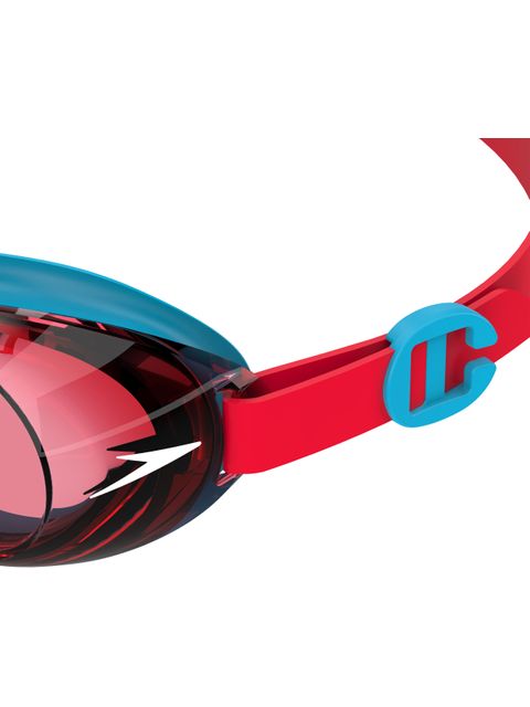 Speedo Jet Junior 2.0 Goggles - Tinted/Turquoise/Lava Red