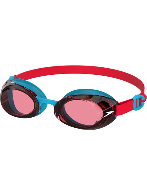 Speedo Jet Junior 2.0 Goggles - Tinted/Turquoise/Lava Red