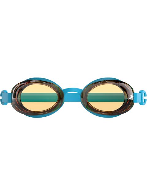 Speedo Jet Junior 2.0 Goggles - Tinted/Azure Blue/Parrot