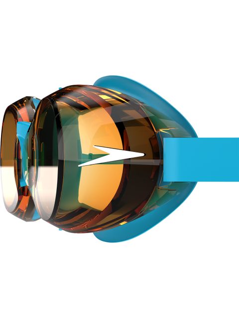 Speedo Jet Junior 2.0 Goggles - Tinted/Azure Blue/Parrot