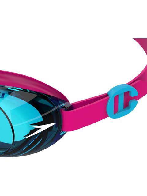 Speedo Jet Junior 2.0 Goggles - Tinted/Electric Pink/Azure Blue