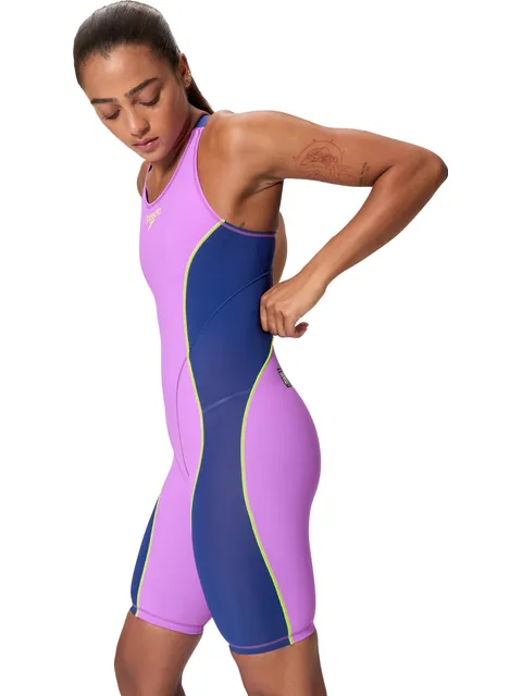 Speedo Fastskin Hyperspark Kneeskin - Jelly/Navy