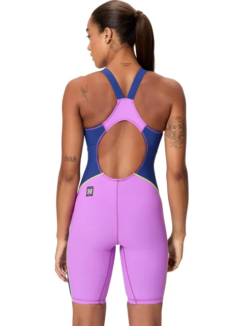 Speedo Fastskin Hyperspark Kneeskin - Jelly/Navy