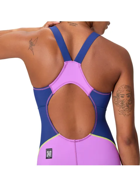 Speedo Fastskin Hyperspark Kneeskin - Jelly/Navy
