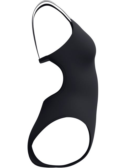 Speedo Active Back One Piece - Black/Silver