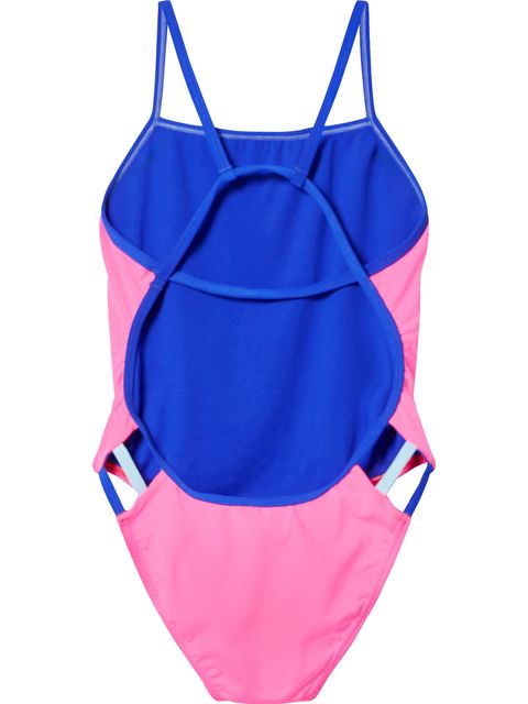 Speedo Solid Tri Back One Piece - Hope