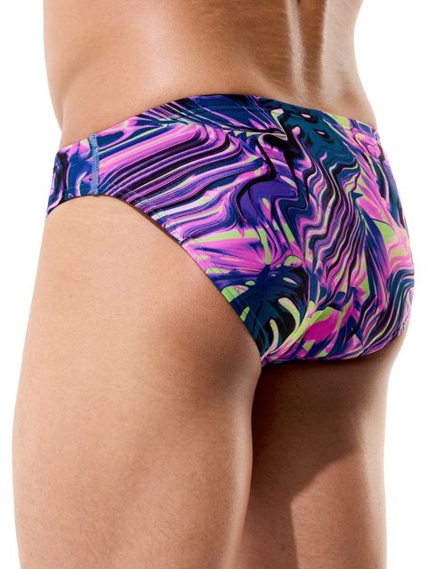 Speedo Printed Briefs - Techno Jungle/Orchid Shine