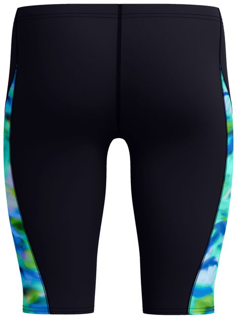 Speedo Spliced Printed Jammers - Sunset Grove/Black