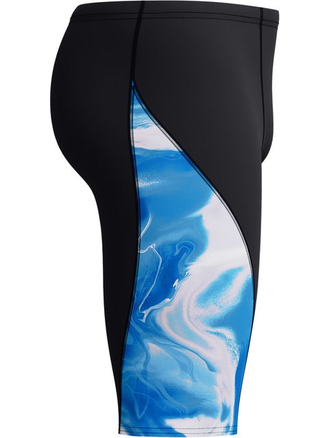 Speedo Print Spliced Jammers - Ocean Wash/Black