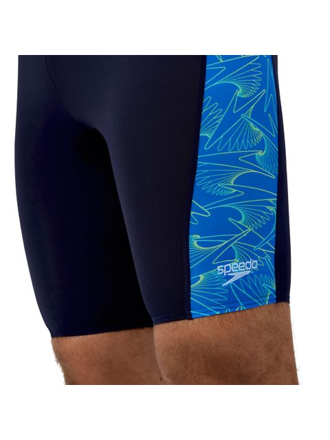 Speedo Hyperboom Panel Jammers - Navy/Lagoon Blue