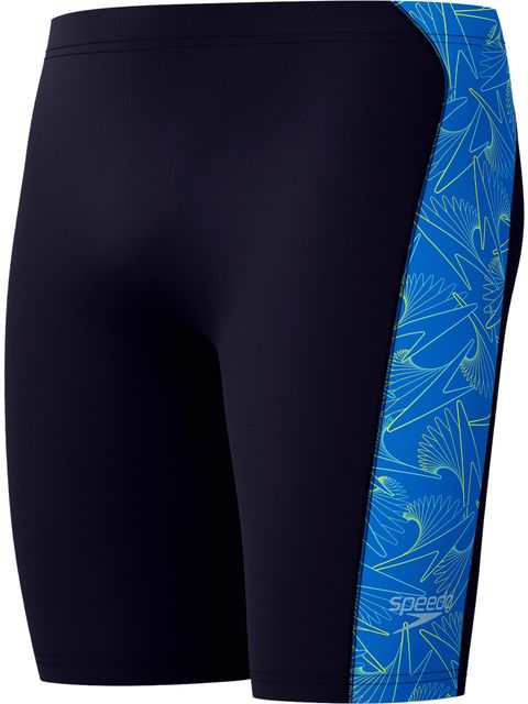Speedo Hyperboom Panel Jammers - Navy/Lagoon Blue