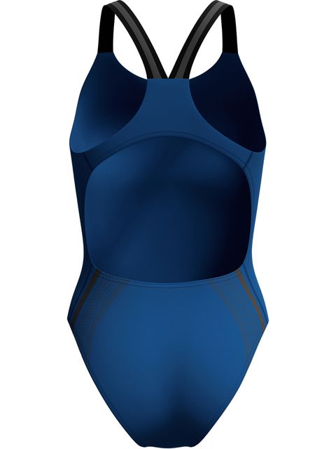 Speedo Printed Performance Back One Piece - Night