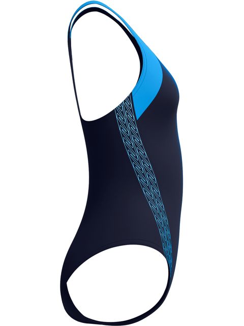 Speedo Hyperboom Splice Racerback One Piece - Lagoon Blue