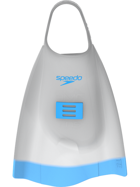 Speedo DMC Elite Fins - White/Blue Atoll