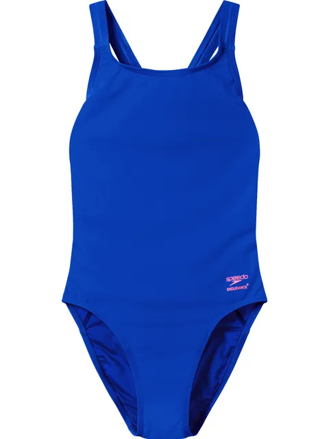 Speedo Solid Leaderback One Piece - Calm Cobalt