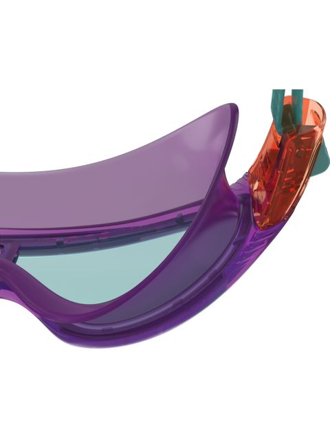 Speedo Junior Biofuse Rift Swim Mask - Peppermint Tint/Orchid/Soft Coral