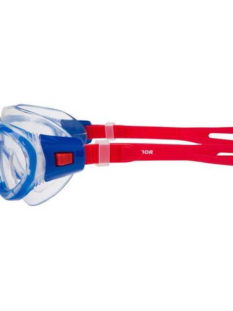 Speedo Junior Biofuse Rift Swim Mask - Clear/Red/Blue